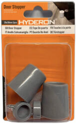 HYDERON Ajtóütköző Gumi 26*30mm Csavarral Szürke Hs-26300 2db/cs