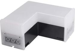 V-TAC 8W L alakú csatlakozó NEWLINE lineáris lámpatesthez, fekete, természetes fehér - SKU 10173 (10173)