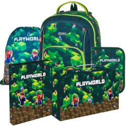 KARTON P+P OXY GO Playworld iskolatáska szett (5db. ) - Playworld + INGYEN uzsonnás doboz (10-47125)