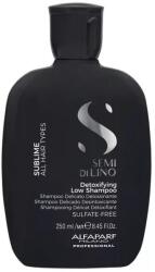 ALFAPARF Milano Semi Di Lino Sublime Detoxifying méregtelenítő Low sampon, 250 ml - hajvarazs