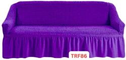 DELFIN Huse Elastice Creponate Cu Volan Pt Canapele 185-220cm Cod TRF86