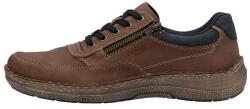 RIEKER Pantofi barbati, Rieker, 03006-24-Maro, casual, piele naturala, cu talpa joasa, maro (Marime: 45)