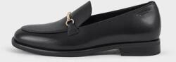 Vagabond Shoemakers bőr mokaszin HEIDI fekete, női, lapos talpú, 5909-101-20 - fekete Női 41