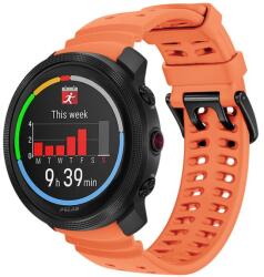  SILICONE Cserélhető szíj a Polar Vantage M3 narancshoz