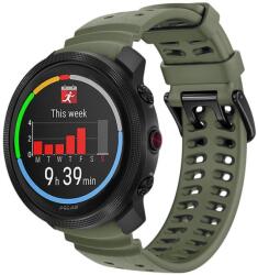 SILICONE Cserélhető szíj a Polar Vantage M3 sötétzöldhez