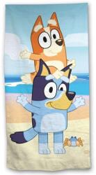  DISNEY Bluey fürdőlepedő, strand törölköző 70x140cm - prettykids - 2 750 Ft