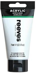 Reeves akrilfesték, 75 ml - titanium white