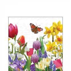 Ambiente Spring feeling papírszalvéta 25x25cm, 20db-os