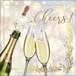 Ambiente Popping bottle papírszalvéta 33x33cm, 20db-os