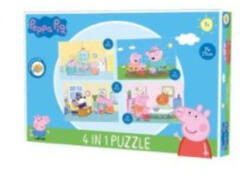 Troy Companies Peppa Malac 4 az 1-ben puzzle (8720029028060-4)