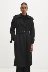 ANSWEAR kabát női, fekete, átmeneti, oversize - fekete L - answear - 59 990 Ft