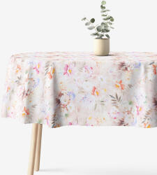 Goldea ovális pamut terítő deluxe - vadvirágok 120 x 200 cm