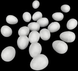 Polisztirol tojás 3, 5cm 20db/csomag - kosarbolt