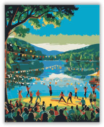  Tóparti Fesztivál - számfestő készlet