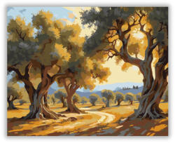  Őszi Olajfa Liget - számfestő készlet