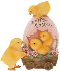 Iliadis Alexandros Figurina Chicks Happy Easter 12 cm x 8 cm x 14 cm (85413)