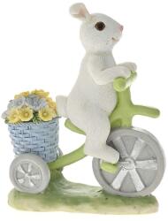Iliadis Alexandros Figurina din rasina Rabbit on Bicycle (76619)