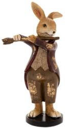 Iliadis Alexandros Figurina Bunny cu flaut 8 cm x 5 cm x 16 cm (85433)