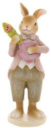 Iliadis Alexandros Figurina Bunny playing Guitar 7 cm x 5 cm x 15 cm (85451)