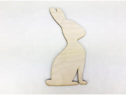  Natúr fa - Csoki nyuszi 7, 5x15cm - csinaldmagadshop