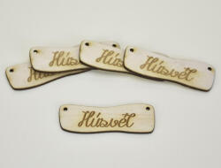  Natúr fa - " Húsvét " hullámos tábla 2, 4x7cm 5db/csomag - csinaldmagadshop