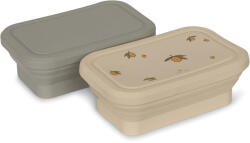 Konges Sløjd Caserola pliabila din silicon - set 2 bucati - LEMON/TOPANGA BEACH - Konges Sløjd