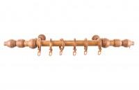 Sn Deco Group Galerie metal infoliat Filigrano, imitatie cires, 280 cm - KIT COMPLET