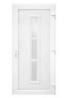 Bastion Usa Intrare Sedum, PVC, profil 70 mm, 5 camere, 980x2000 mm, deschidere dreapta privit din interior, Alb