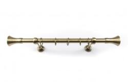 Sn Deco Group Galerie metalica Con 25mm, bronz antic, 300 cm, KIT COMPLET Suport draperie