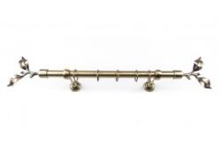Sn Deco Group Galerie metalica Ramura 25mm, bronz antic, 200 cm, KIT COMPLET Suport draperie