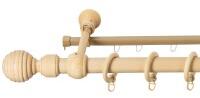 Sn Deco Group Galerie simpla lemn masiv Regal, nuanta natur, 260 cm - SINA U INCLUSA