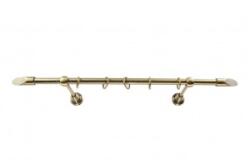Sn Deco Group Galerie metalica Taiat 16mm, bronz antic, 160 cm - KIT COMPLET Suport draperie