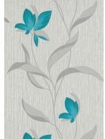 Erismann Tapet hartie, model floral, Erismann Fleur 973018, 10 x 0.53 m