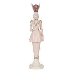 Clayre & Eef Figurina Iepuras Paste polirasina multicolora 11x11x44 cm (6PR5117)
