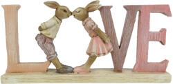 Clayre & Eef Figurine Iepurasi Paste din polirasina 19x3x9 cm (6PR3289)