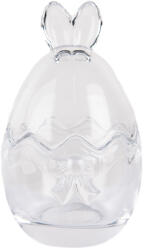 Clayre & Eef Ou decor Paste sticla transparenta 8x14 cm (6GL4922)