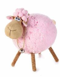 Decorer Figurina Oita din textil roz 23x15x21 cm (A56.32.12B)