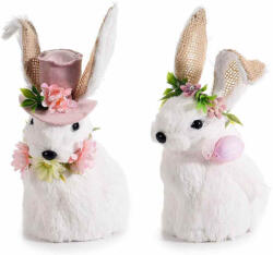 Decorer Set 2 figurine Iepurasi Paste 10x13x24 cm (A59.02.06)