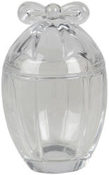 Clayre & Eef Ou cu capac din sticla transparenta 9x13 cm (6GL3388)