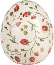 Clayre & Eef Ou decorativ Paste ceramica multicolora 14x16 cm (6CE1919L)