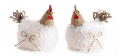 Decorer Set 2 figurine Gaini albe 20x14x18.5 cm (A16.13.88B)