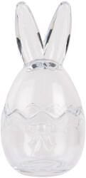 Clayre & Eef Ou decorativ Paste sticla transparenta 9x17 cm (6GL4916)