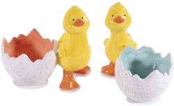 Decorer Set 2 decoratiuni Paste ceramica multicolora 13.5x8.5x12 cm (A71.50.59)