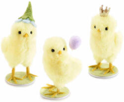Decorer Set 3 figurine Puisori textil 4x4.5x10 cm (A16.16.27)