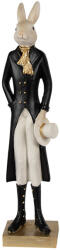 Clayre & Eef Figurina Iepuras Paste Boy polirasina 9x7x34 cm (6PR4004)