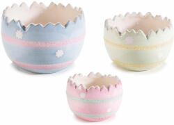 Decorer Set 3 oua decorative Paste 12.5x8.5 cm, 10x6.5 cm, 8x6 cm (A71.46.35)