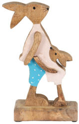 Clayre & Eef Figurine Iepurasi Paste 12x6x22 cm (6H2153)