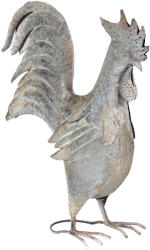 Clayre & Eef Figurina Cocos fier gri 30x14x40 cm (6Y5611)