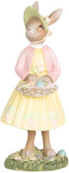 Clayre & Eef Figurina Iepuras Paste polirasina multicolora 5x6x12 cm (6PR5436)