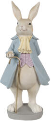 Clayre & Eef Figurina Iepuras Paste Boy polirasina multicolora 12x9x26 cm (6PR4015)